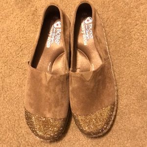 Skechers Bobs size 8.5 Taupe Espadrilles